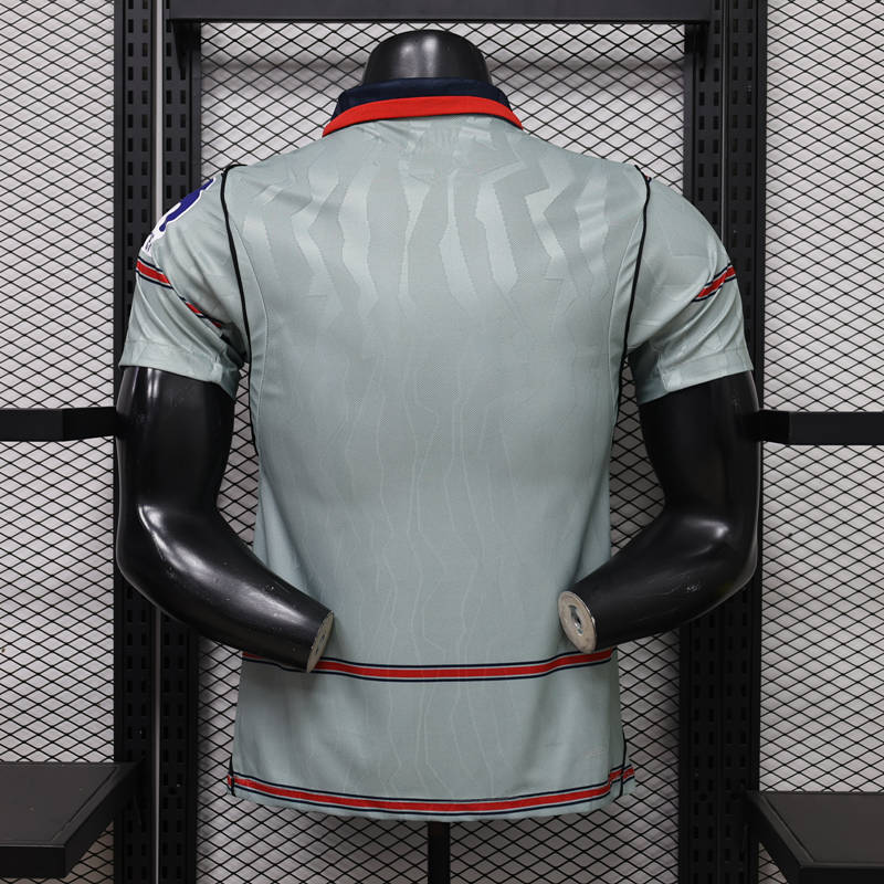 Player Version 26-27 Club Atlético Madrid 2nd Away Gray Thailand Soccer Jersey AAA-888