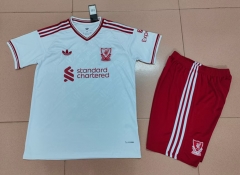 26-27 Liverpool Away White Soccer Uniform-718