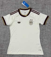 26-27 Spain (2 Star) Away White Thailand Women Soccer Jersey AAA-4506 26-27 Spain (2 Star) Away White Thailand Women Soccer Jersey AAA-4506