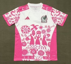 26-27 Mexico Special Version Pink Thailand Soccer Jersey AAA-9755
