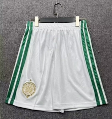 26-27 Celtic Home White Thailand Soccer Shorts-718 26-27 Celtic Home White Thailand Soccer Shorts-718