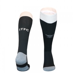 26-27 Ipswich Town Away Black Kids/Youth Soccer Socks-4539 26-27 Ipswich Town Away Black Kids/Youth Soccer Socks-4539
