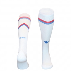 26-27 Crystal Palace F.C. Hpme White Kids/Youth Soccer Socks-4539 26-27 Crystal Palace F.C. Hpme White Kids/Youth Soccer Socks-4539