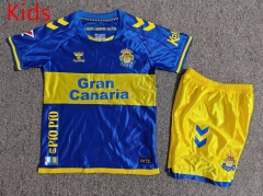 26-27 UD Las Palmas Away Blue Kid/Youth Soccer Uniform-7809