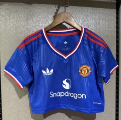 26-27 Manchester United Women Midriff-baring Cheerleader Uniform-7411 26-27 Manchester United Women Midriff-baring Cheerleader Uniform-7411