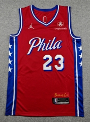 Philadelphia 76ers #23 Red NBA Jersey-1380