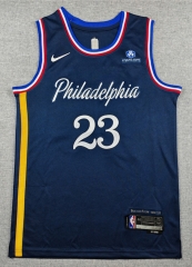 2023 City Edition Philadelphia 76ers #23 Dark Blue NBA Jersey-1380