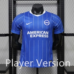 Player Version 26-27 Brighton & Hove Home Blue Thailand Soccer Jersey AAA-888