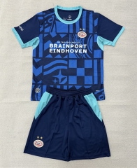 26-27 PSV Eindhoven 3nd Away Blue&Black Soccer Uniform-AY 26-27 PSV Eindhoven 3nd Away Blue&Black Soccer Uniform-AY