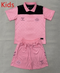 26-27 Sunderland AFC Away Pink Kids/Youth Soccer Uniform-AY 26-27 Sunderland AFC Away Pink Kids/Youth Soccer Uniform-AY
