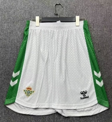 26-27 Real Betis Home White Thailand Soccer Shorts-718 26-27 Real Betis Home White Thailand Soccer Shorts-718