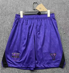26-27 Barcelona Away Purple Thailand Soccer Shorts-718 26-27 Barcelona Away Purple Thailand Soccer Shorts-718