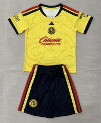26-27 Club America Home Yellow Soccer Uniform-AY 26-27 Club America Home Yellow Soccer Uniform-AY