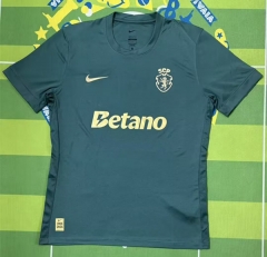 (S-4XL) 120 Anniversary Version Sporting Lisbon Clube de Portugal Green Thailand Soccer Jersey AAA-5303 (S-4XL) 120 Anniversary Version Sporting Lisbon Clube de Portugal Green Thailand Soccer Jersey AAA-5303
