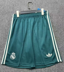 26-27 Real Madrid Away Green Thailand Soccer Shorts-718 26-27 Real Madrid Away Green Thailand Soccer Shorts-718