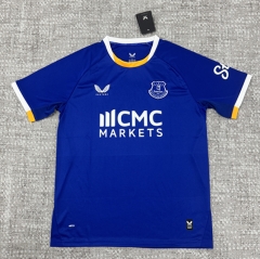 (S-4XL) 26-27 Everton Home Blue Thailand Soccer Jersey AAA-4506
