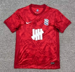 (S-4XL) 25-26 Birmingham City 2nd Away Red Thailand Soccer Jersey AAA-512