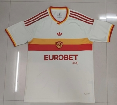 (S-4XL) 26-27 Roma Away White Thailand Soccer Jersey AAA-2315