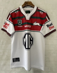 (S-7XL) 2026 South Sydney Rabbitohs White&Red Thailand Rugby Shirt