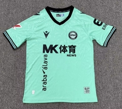 (S-4XL)26-27 Deportivo Alavés 2nd Away Green Thailand Soccer Jersey AAA-8025 (S-4XL)26-27 Deportivo Alavés 2nd Away Green Thailand Soccer Jersey AAA-8025