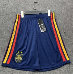 26-27 Spain (2 Star) Home Royal Blue Thailand Soccer Shorts 26-27 Spain (2 Star) Home Royal Blue Thailand Soccer Shorts