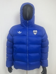 26-27 Boca Juniors Color Blue Cotton Coat With Hat-8268