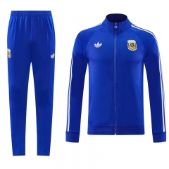 26-27 Argentina Blue Thailand Soccer Jacket Uniform-LH