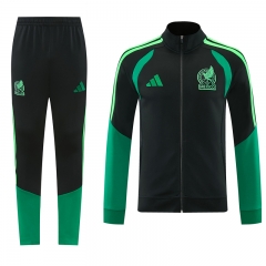 26-27 Mexico Black Thailand Soccer Jacket Uniform-LH