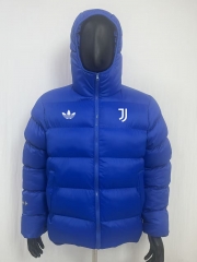 26-27 Juventus Color Blue Cotton Coat With Hat-8268