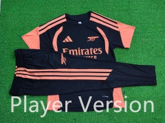 (S-3XL)26-27 Arsenal Black (Long Pant) Thailand Training Soccer Uniform (S-3XL)26-27 Arsenal Black (Long Pant) Thailand Training Soccer Uniform