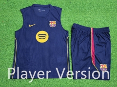 (S-3XL)26-27 Player Version Barcelona Royal Blue Vest Thailand Soccer Short-Sleeve Uniform-9926 (S-3XL)26-27 Player Version Barcelona Royal Blue Vest Thailand Soccer Short-Sleeve Uniform-9926