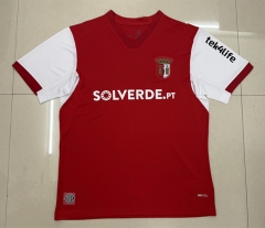 (S-4XL) 26-27 Sporting Clube de Braga Home Red Thailand Soccer Jersey AAA-2315 (S-4XL) 26-27 Sporting Clube de Braga Home Red Thailand Soccer Jersey AAA-2315