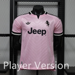 Player Version 26-27 Juventus Away Pink Thailand Soccer Jersey AAA-888 Player Version 26-27 Juventus Away Pink Thailand Soccer Jersey AAA-888