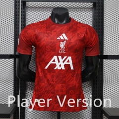 26-27 Player Pre-Match Version 26-27 Liverpool Red Thailand Soccer Jersey AAA-888 26-27 Player Pre-Match Version 26-27 Liverpool Red Thailand Soccer Jersey AAA-888