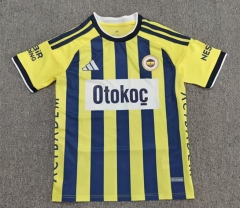 (S-4XL)26-27 Fenerbahçe Home Yellow&Blue Thailand Soccer Jersey AAA-8025