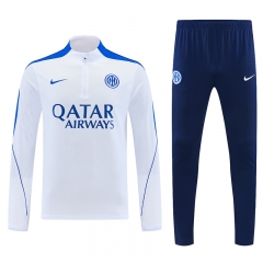 26-27 Inter Milan White Thailand Soccer Tracksuit-4627