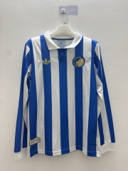 (S-4XL) 150th Anniversary Edition F.C. Copenhagen Blue&White  LS Thailand Soccer Jersey AAA-9268