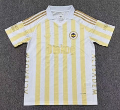 (S-4XL)26-27 Fenerbahçe Away Yellow&White Thailand Soccer Jersey AAA-8025