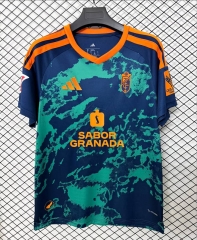 (S-4XL)26-27 Granada CF Away Blue&Green Thailand Soccer Jersey AAA-2044 (S-4XL)26-27 Granada CF Away Blue&Green Thailand Soccer Jersey AAA-2044