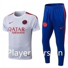 (S-3XL)Player Version 26-27 PSG White (Long Pant) Thailand Training Soccer Uniform-9926 (S-3XL)Player Version 26-27 PSG White (Long Pant) Thailand Training Soccer Uniform-9926