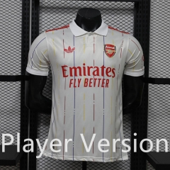 (S-3XL)26-27 Player Retro Version 26-27 Arsenal White Thailand Soccer Jersey AAA-888