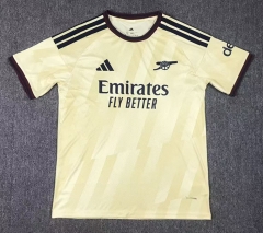 26-27 Arsenal 2nd Away Yellow Thailand Soccer Jersey AAA-417