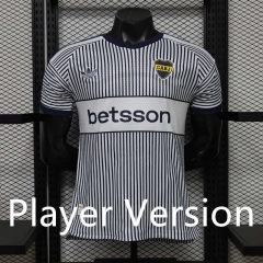 Player Version 26-27 Boca Juniors Away White&Blue Thailand Soccer Jersey AAA-888