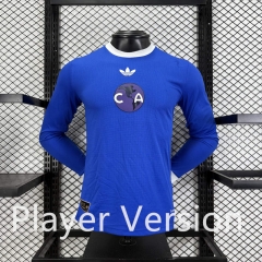 (S-4XL) 110th Player Version 26-27 Club America Blue LS Thailand Soccer Jersey AAA-5982 (S-4XL) 110th Player Version 26-27 Club America Blue LS Thailand Soccer Jersey AAA-5982