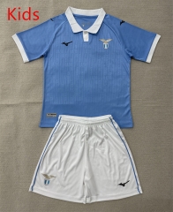 26-27 Lazio Home Blue Kids/Youth Soccer Uniform-AY