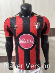 (S-4XL) Player Version 26-27 AFC Bournemouth Home Black&Red Thailand Soccer Jersey AAA-4691