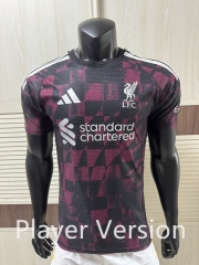 Player Version 26-27 Liverpool 2nd Away Black& Pink Thailand Soccer Jersey AAA-4691