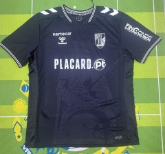 (S-4XL) 26-27  Vitória de Guimarães Away Black Thailand Soccer Jersey AAA-5303