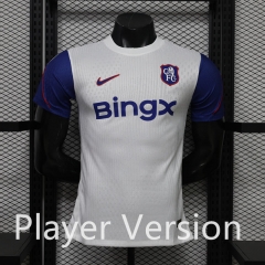 Player Version 26-27 Chelsea White Thailand Soccer Training Jersey-888