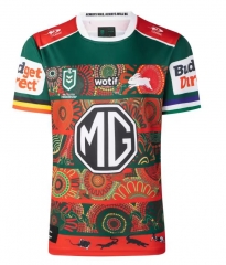 (S-7XL) 2026 South Sydney Rabbitohs Green&Red Thailand Rugby Shirt